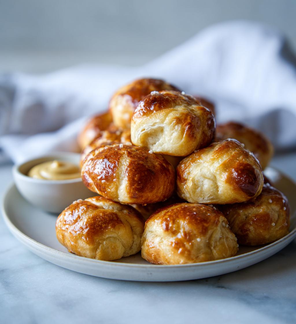 pretzel bites recipe easy appetizer