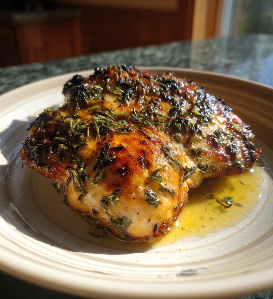 air fryer lemon herb chicken recipe