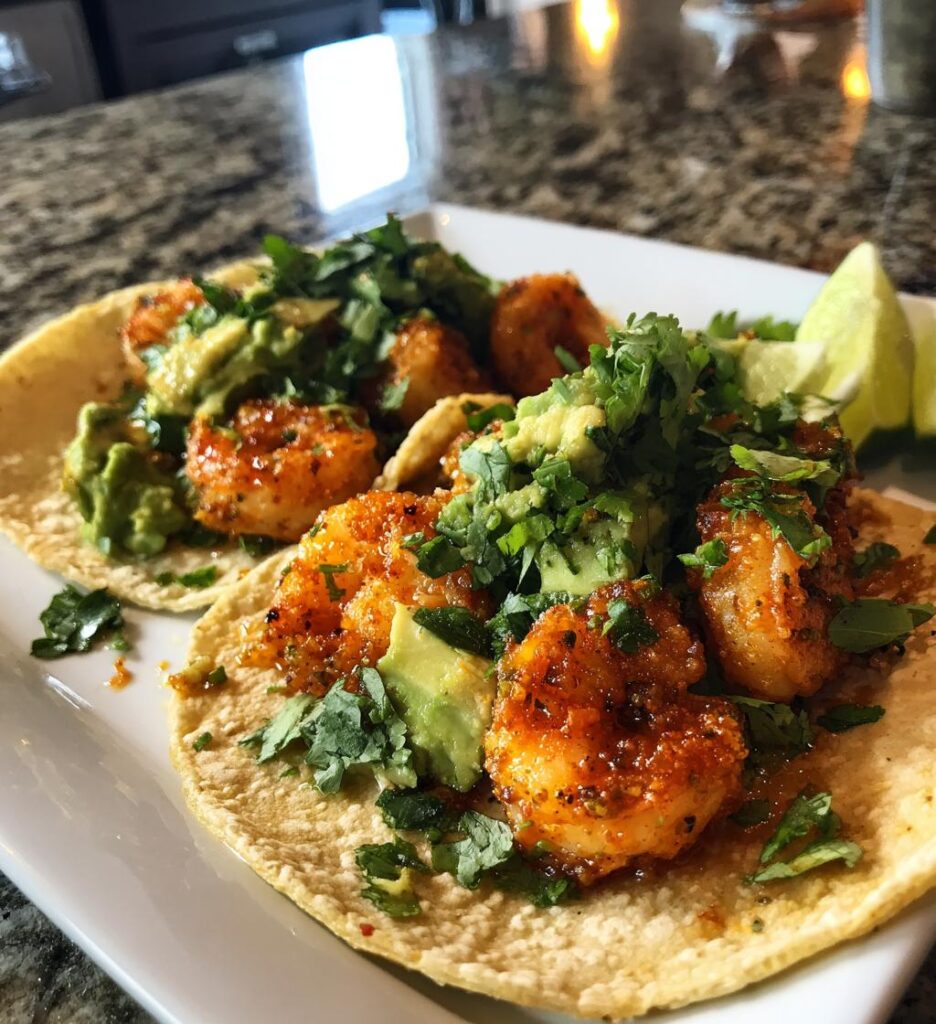 air fryer shrimp tacos recipe easy