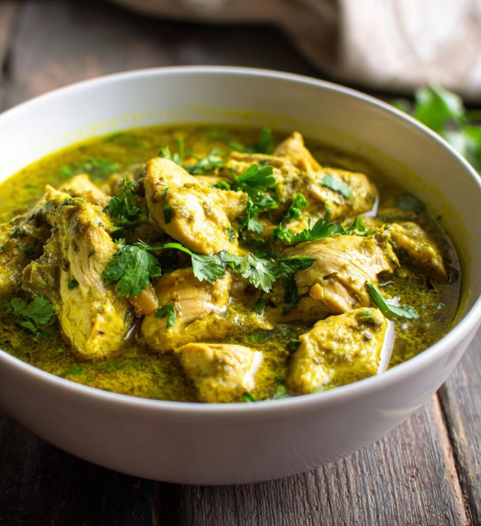 slow cooker green chile chicken recipe