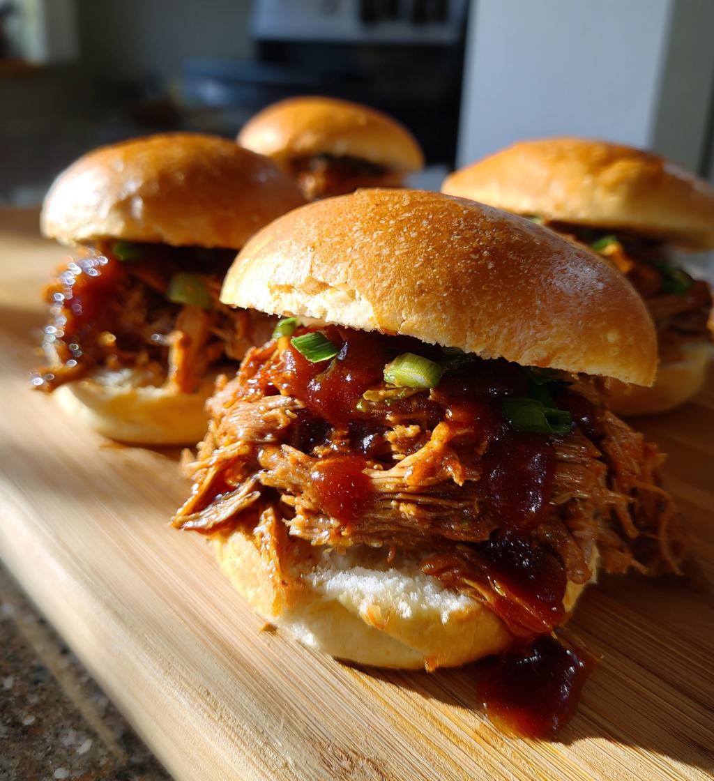Slow Cooker Pulled Pork Sliders for Memorial Day – Easy & Delicious