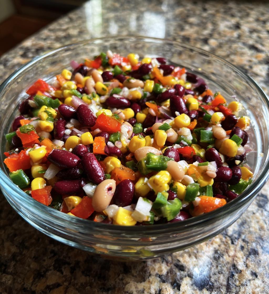 homemade cowboy caviar dip for summer cookouts