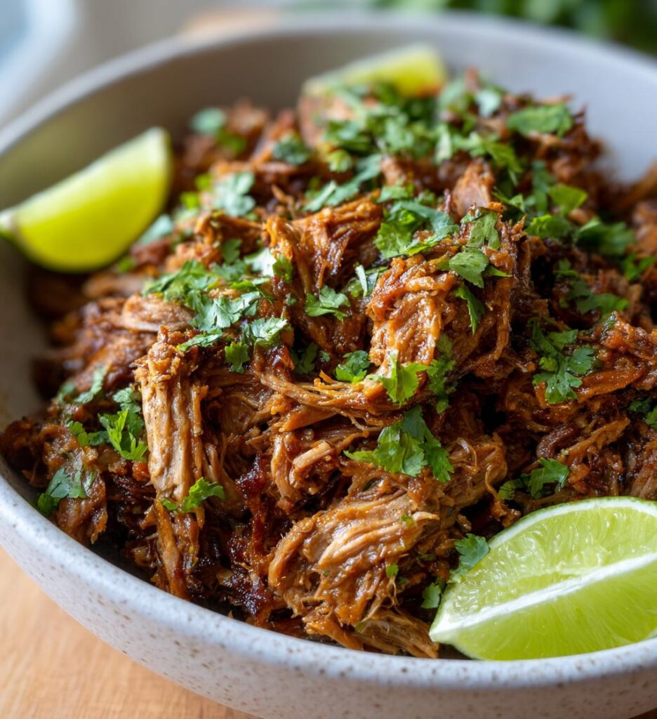 slow cooker carnitas recipe for Cinco de Mayo