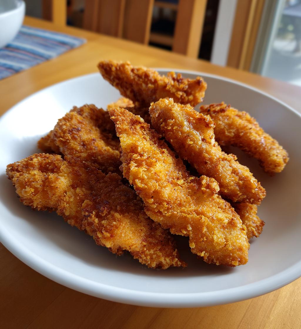 crispy air fryer chicken tenders for kids parties