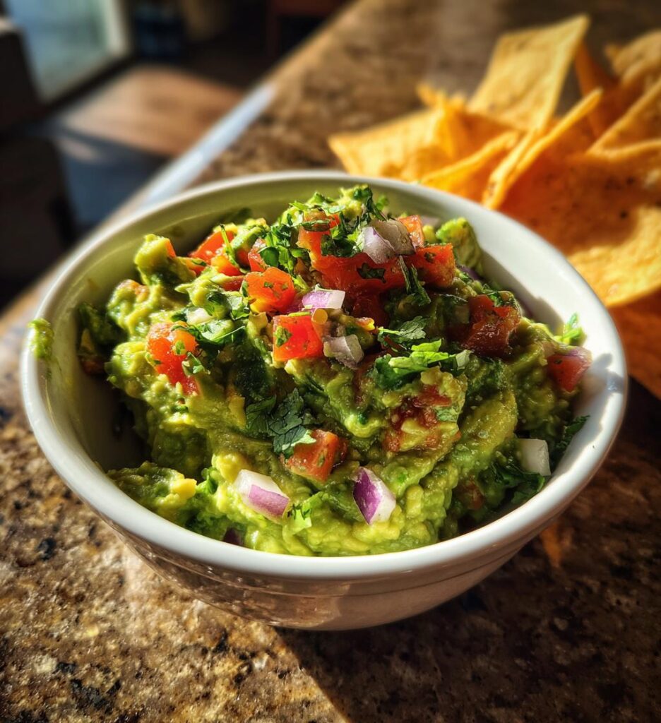 homemade guacamole recipe for Cinco de Mayo party