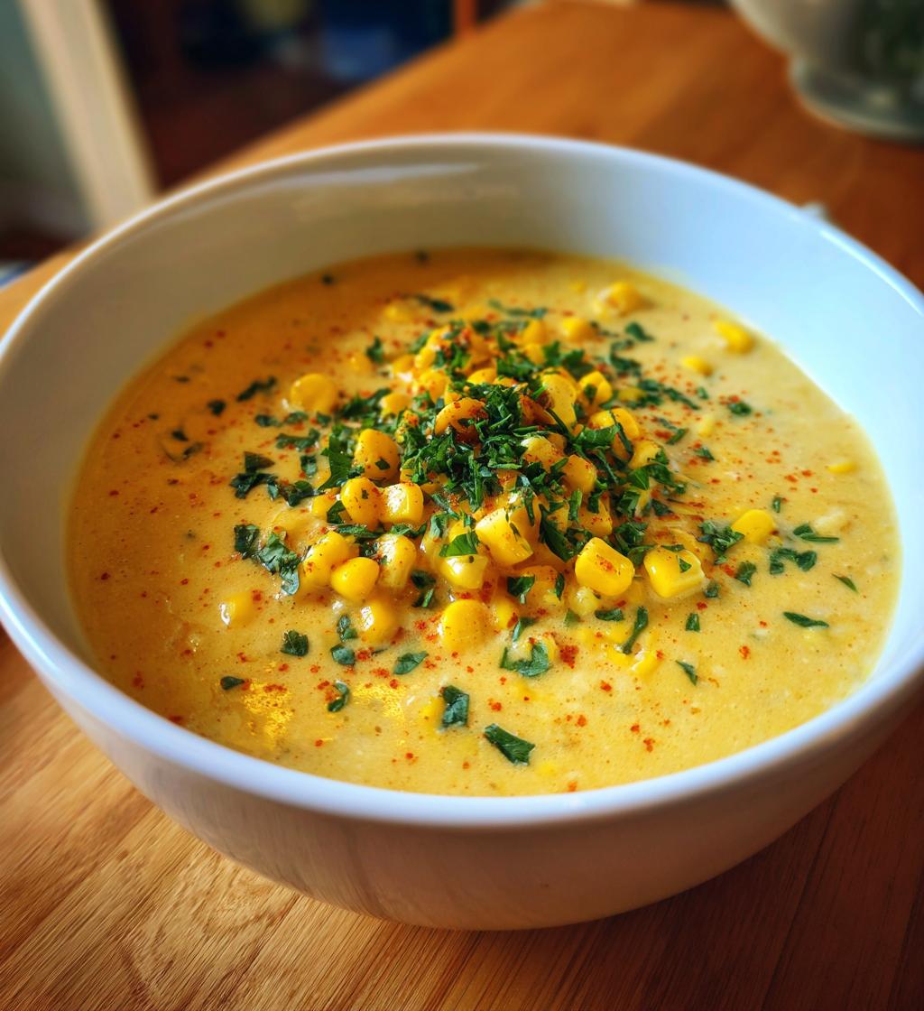 homemade summer corn chowder for family dinners