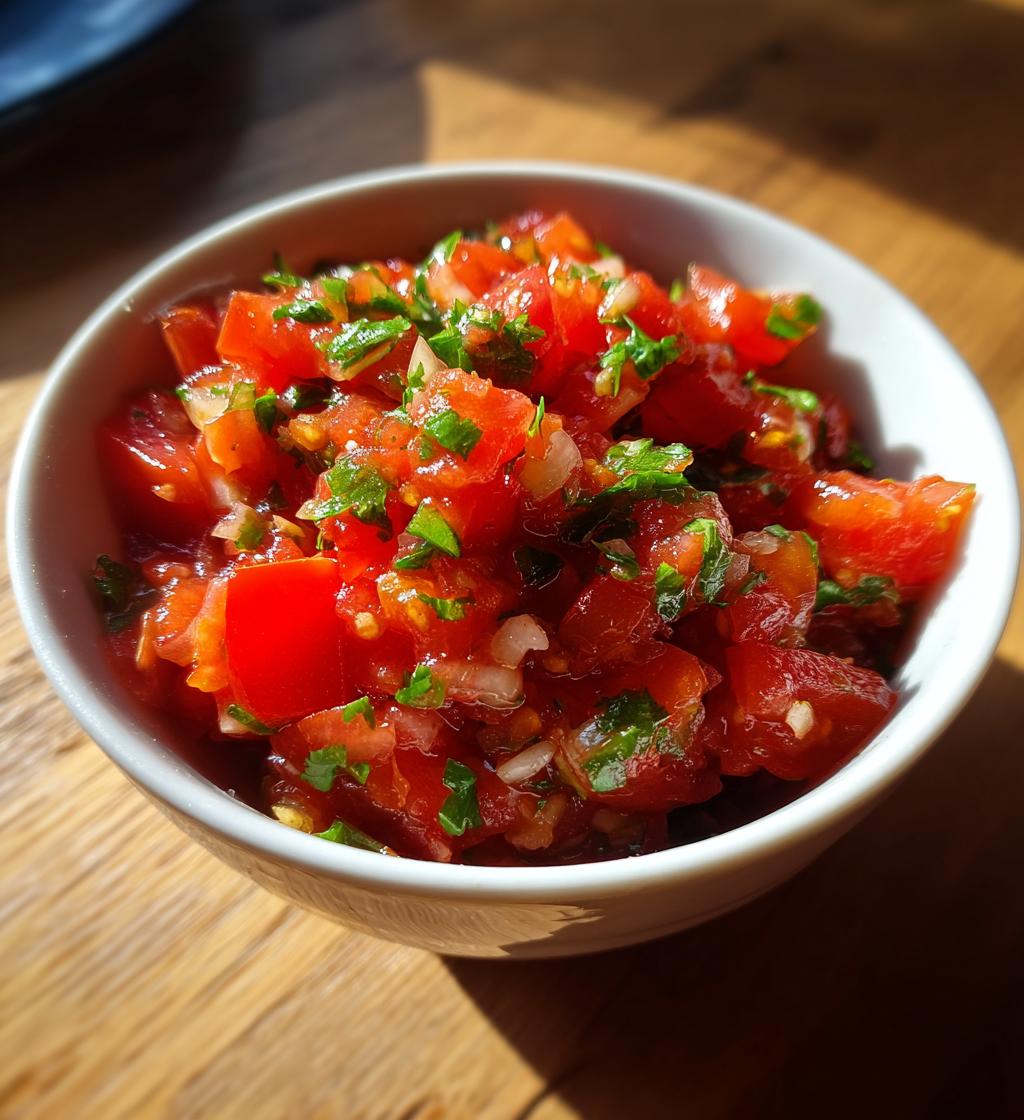 easy homemade salsa recipe for Cinco de Mayo