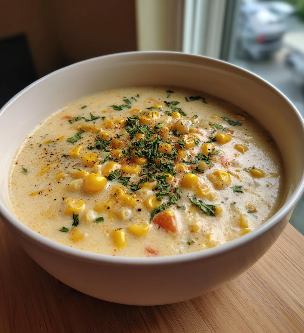 Homemade Summer Corn Chowder for Family Dinners - Delicious & Easy