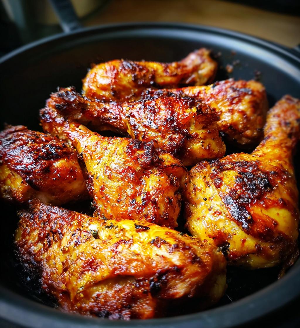 air fryer chicken drumsticks for summer cookouts