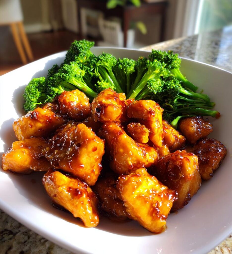 slow cooker honey garlic chicken for summer dinners
