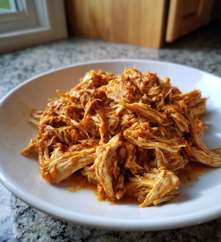 slow cooker pulled chicken for summer meal prep