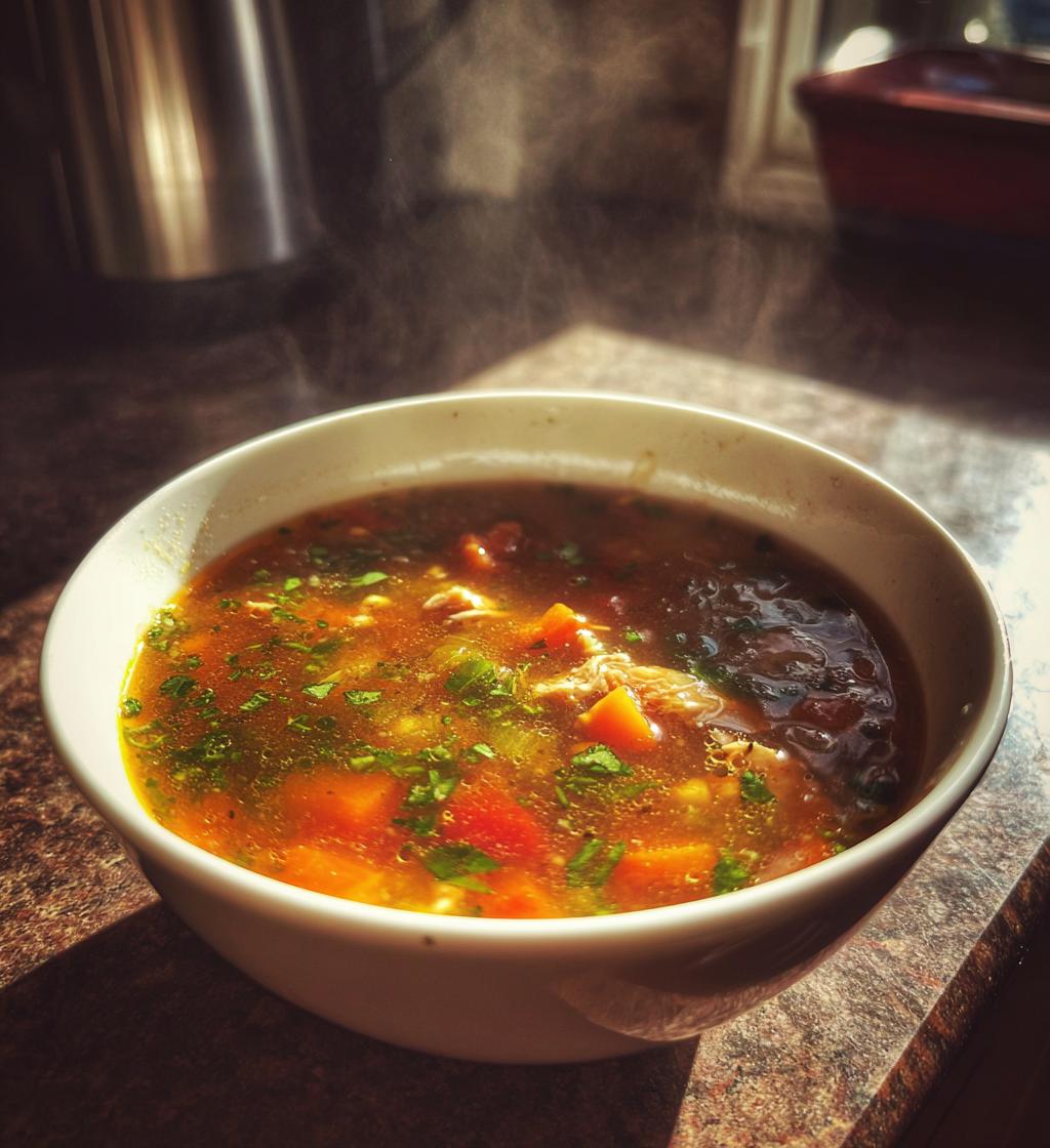 Slow Cooker Chicken Enchilada Soup for Summer – Easy & Delicious
