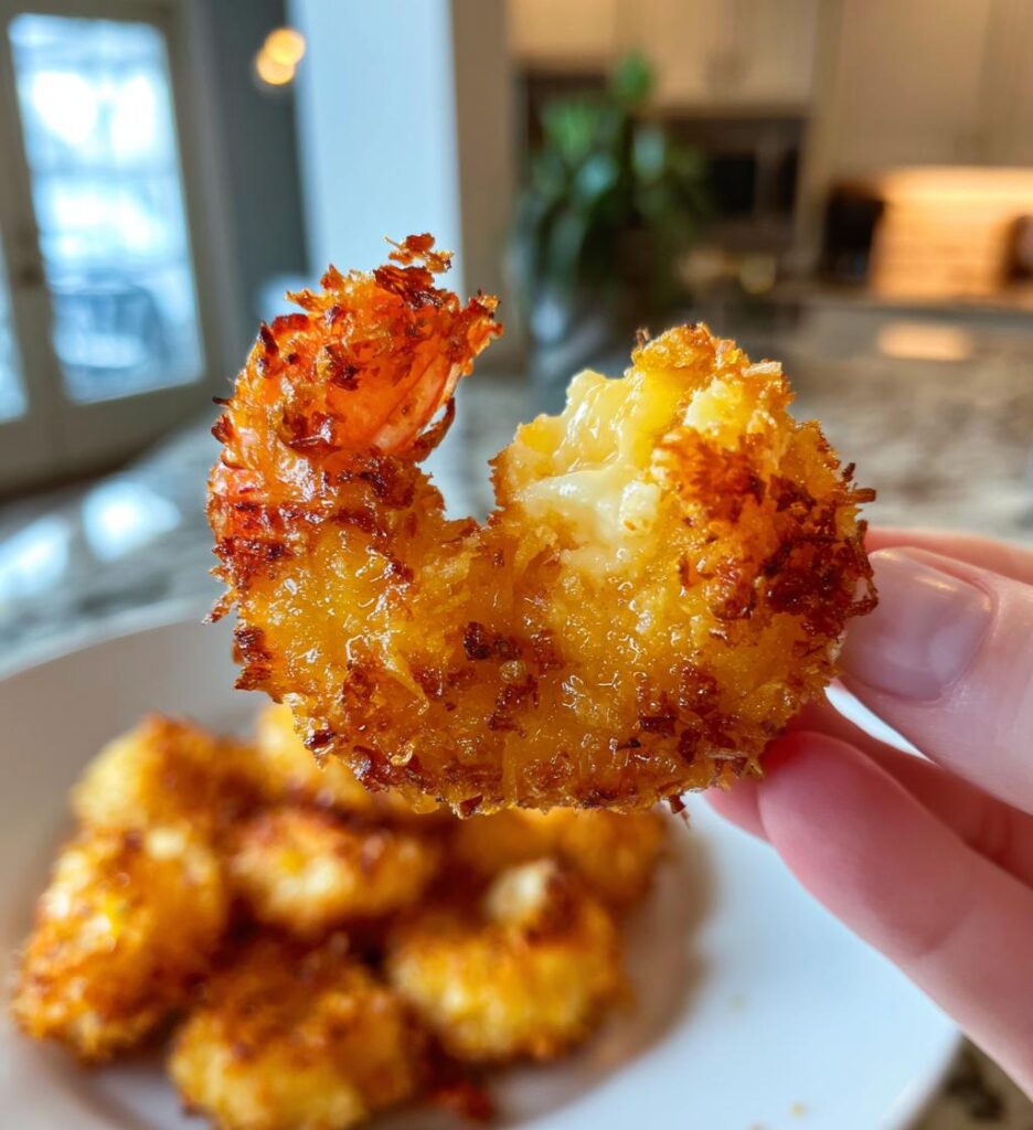 crispy air fryer coconut shrimp for summer parties