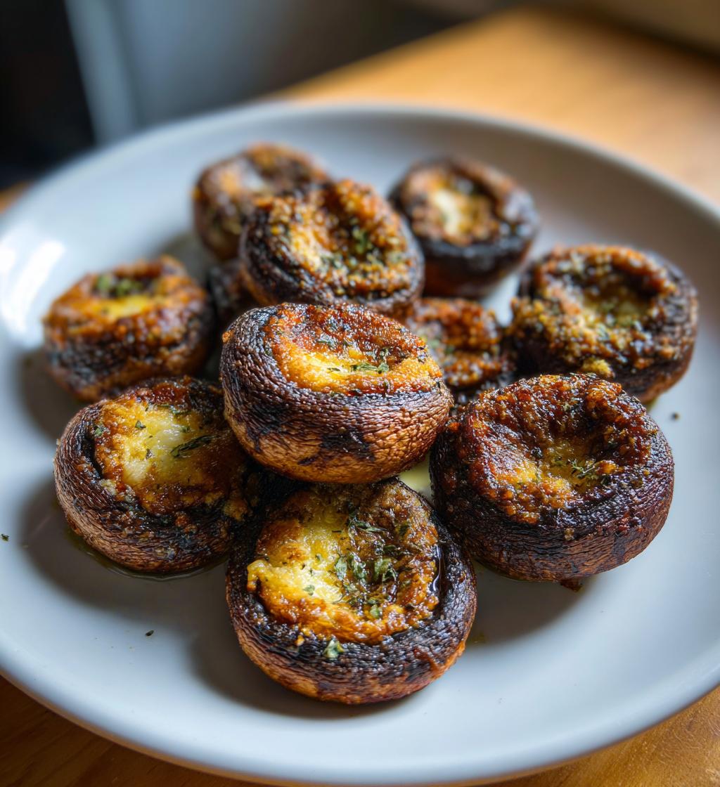 Air Fryer Portobello Mushrooms for Summer Dinners: Juicy & Delicious